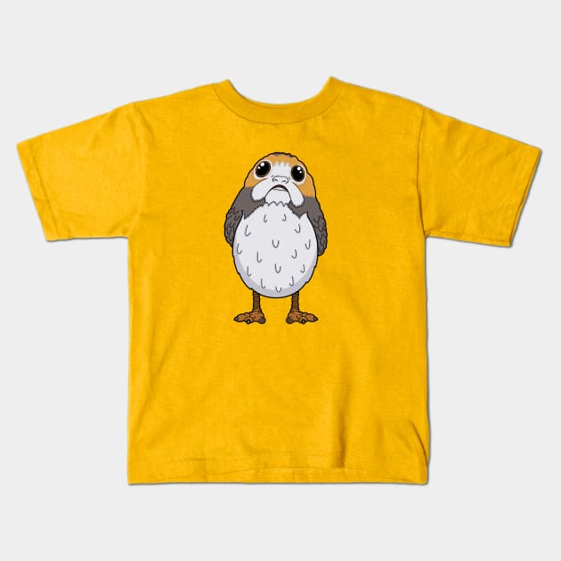 Space Chicken Kids T-Shirt by NikInked